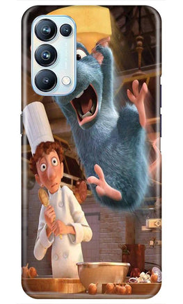 Ratatouille Mobile Back Case for Oppo Reno5 Pro (Design - 347)