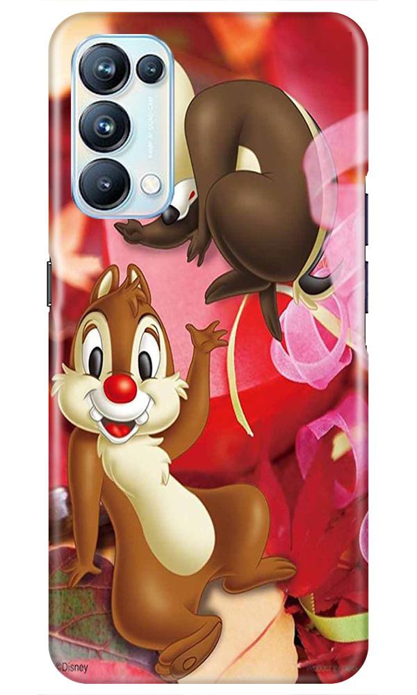 Chip n Dale Mobile Back Case for Oppo Reno5 Pro (Design - 349)