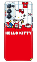 Hello Kitty Mobile Back Case for Oppo Reno5 Pro (Design - 363)