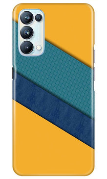 Diagonal Pattern Mobile Back Case for Oppo Reno5 Pro (Design - 370)