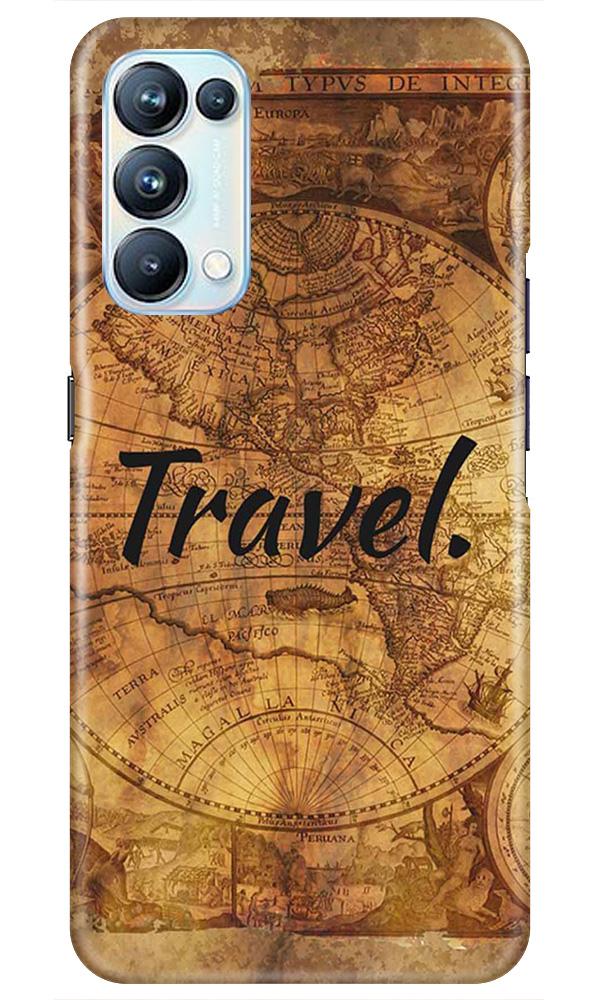 Travel Mobile Back Case for Oppo Reno5 Pro (Design - 375)