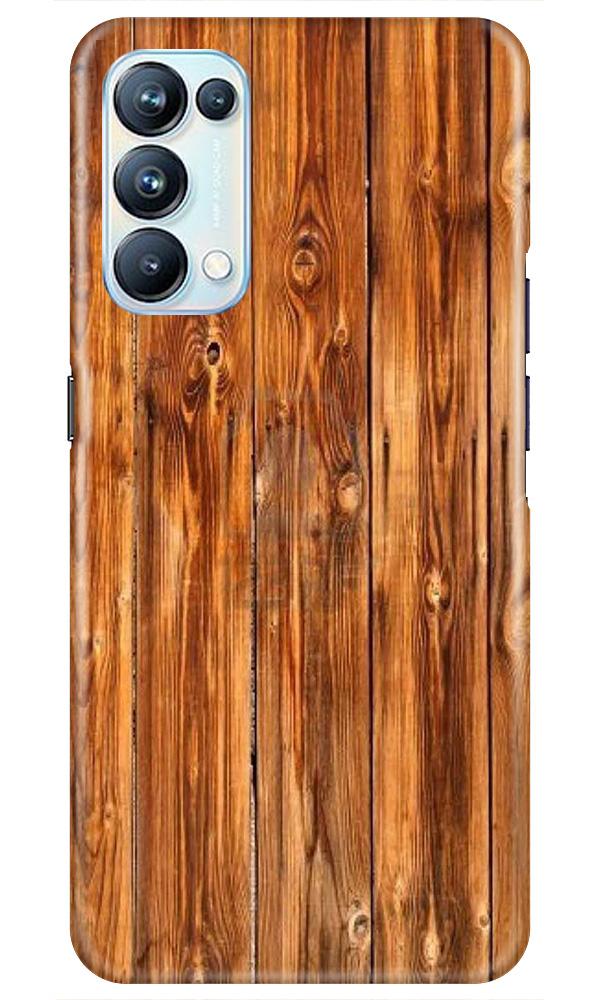 Wooden Texture Mobile Back Case for Oppo Reno5 Pro (Design - 376)
