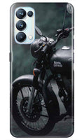 Royal Enfield Mobile Back Case for Oppo Reno5 Pro (Design - 380)
