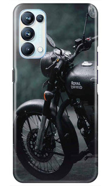 Royal Enfield Mobile Back Case for Oppo Reno5 Pro (Design - 380)