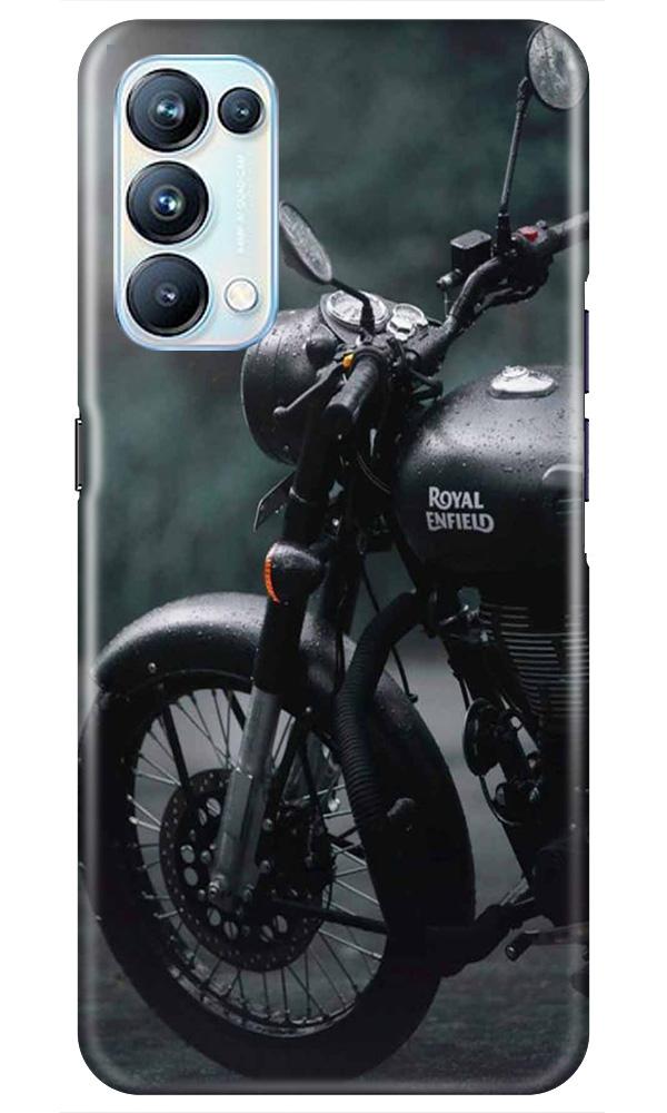 Royal Enfield Mobile Back Case for Oppo Reno5 Pro (Design - 380)