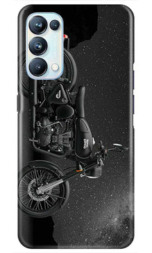 Royal Enfield Mobile Back Case for Oppo Reno5 Pro (Design - 381)