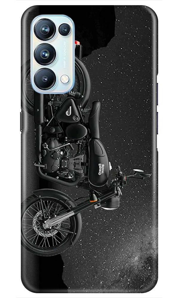 Royal Enfield Mobile Back Case for Oppo Reno5 Pro (Design - 381)