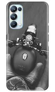 Royal Enfield Mobile Back Case for Oppo Reno5 Pro (Design - 382)