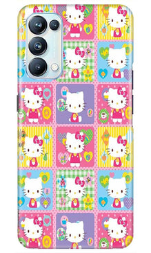 Kitty Mobile Back Case for Oppo Reno5 Pro (Design - 400)