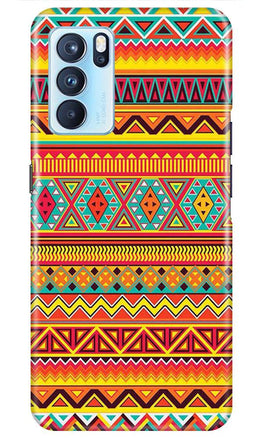 Zigzag line pattern Case for Oppo Reno6 5G