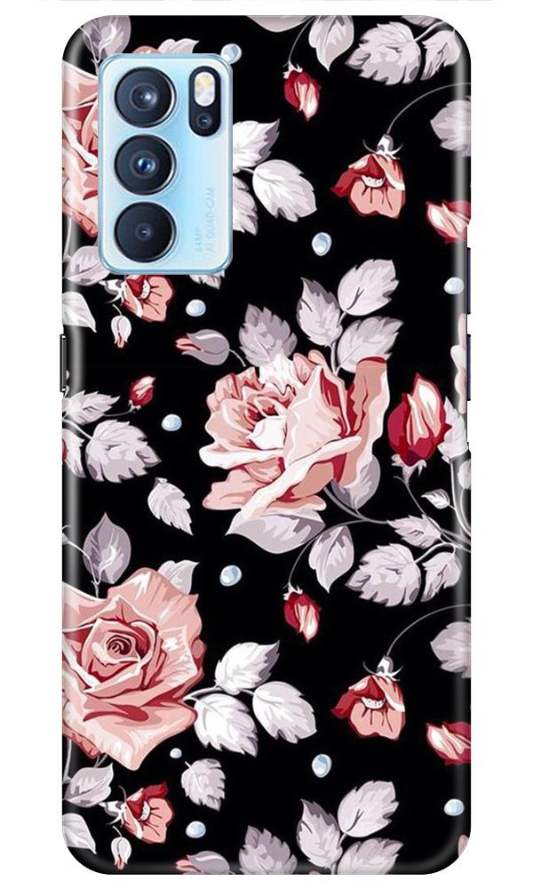 Pink rose Case for Oppo Reno6 Pro 5G