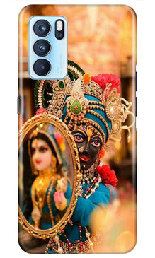 Lord Krishna5 Mobile Back Case for Oppo Reno6 5G (Design - 20)