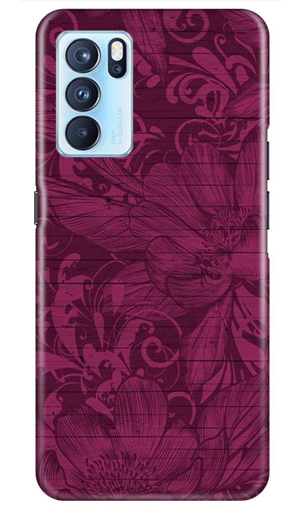 Purple Backround Case for Oppo Reno6 5G