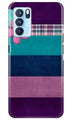 Purple Blue Case for Oppo Reno6 5G