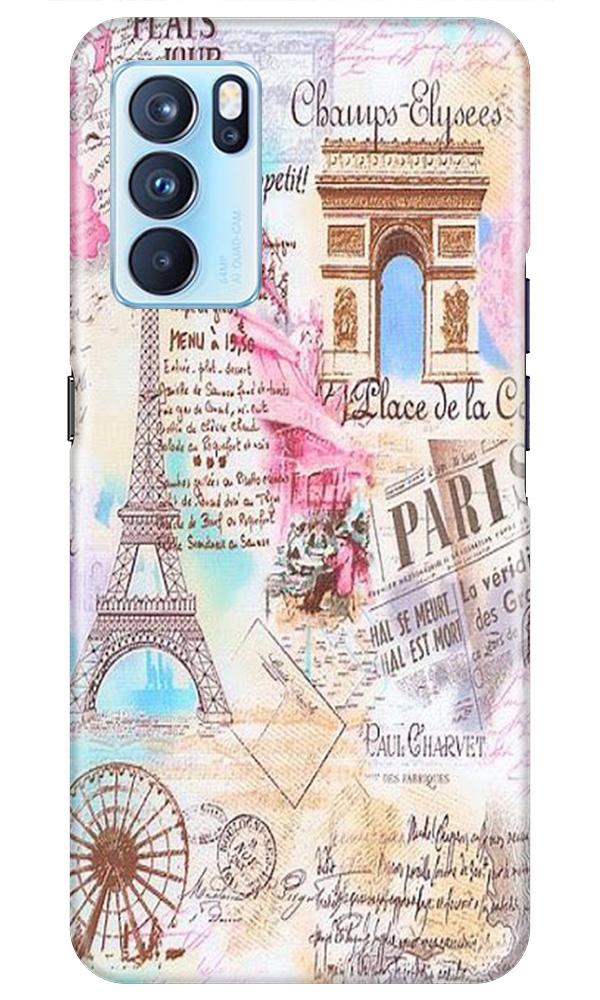 Paris Eiftel Tower Case for Oppo Reno6 5G
