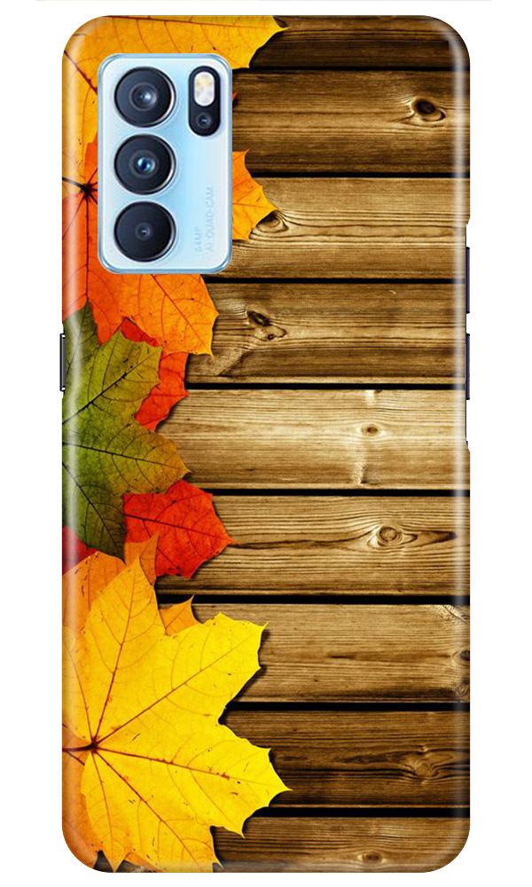 Wooden look3 Case for Oppo Reno6 5G