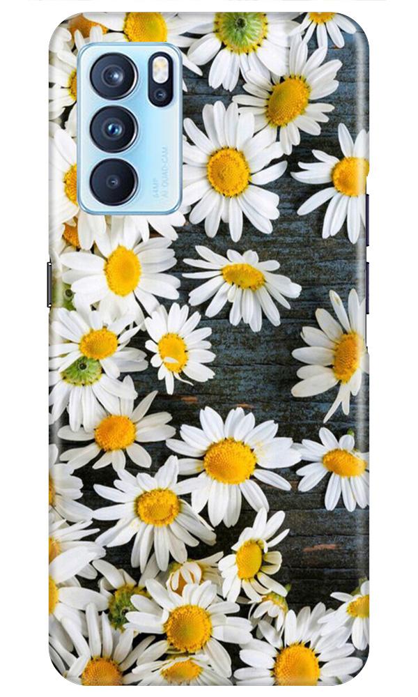 White flowers2 Case for Oppo Reno6 5G