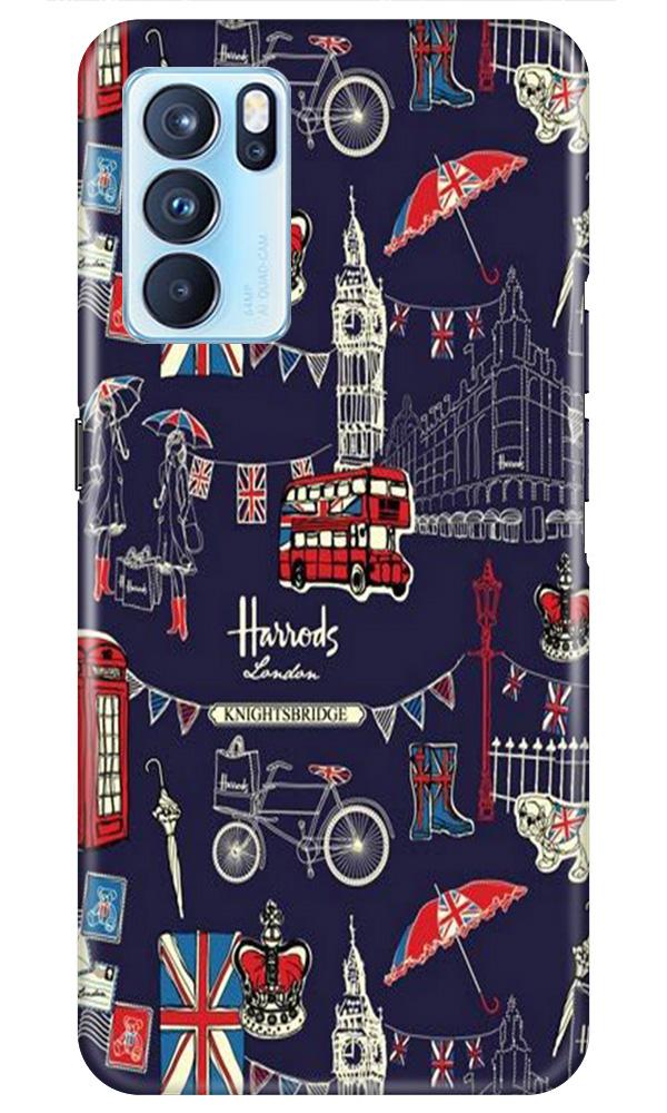 Love London Case for Oppo Reno6 5G