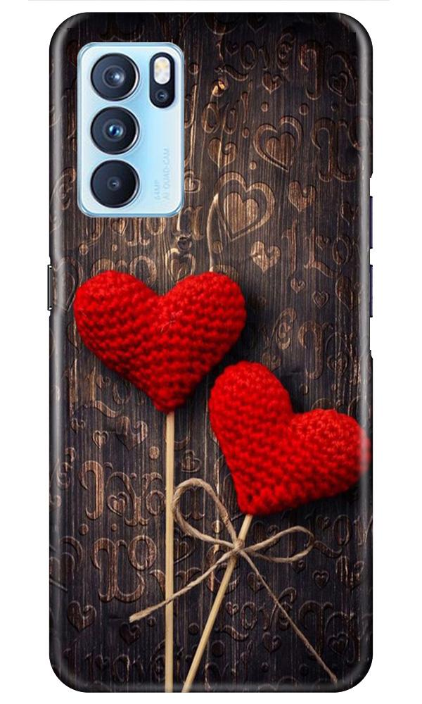Red Hearts Case for Oppo Reno6 Pro 5G
