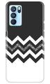 Black white Pattern2Case for Oppo Reno6 5G