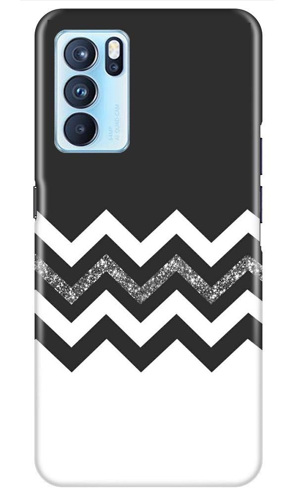 Black white Pattern2Case for Oppo Reno6 Pro 5G