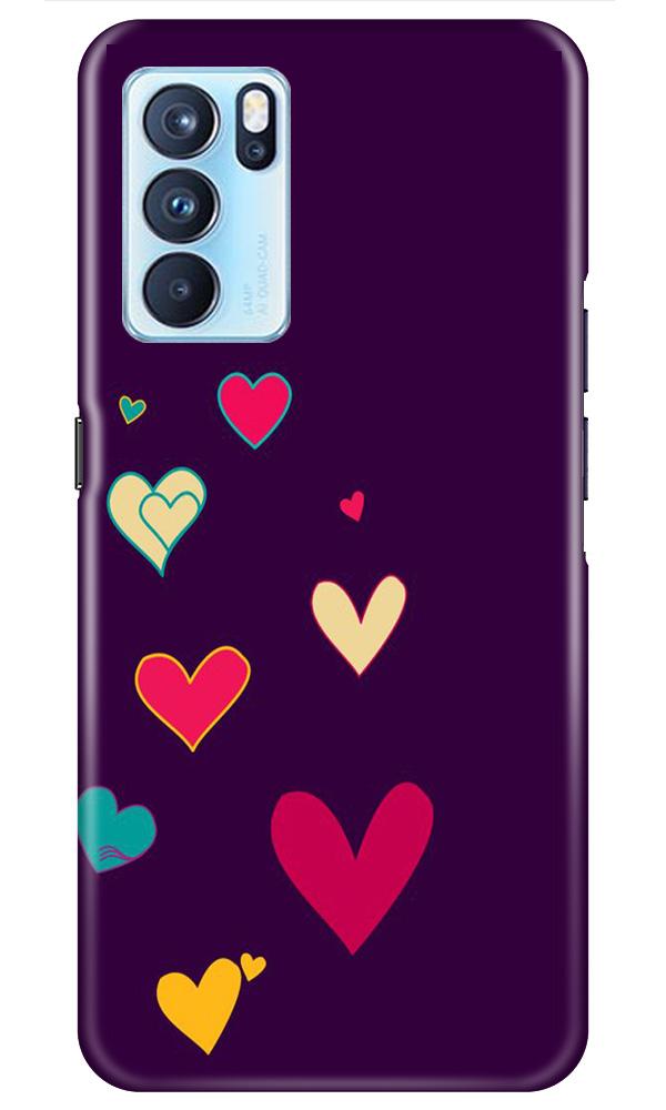 Purple Background Case for Oppo Reno6 Pro 5G(Design - 107)
