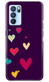 Purple Background Case for Oppo Reno6 5G  (Design - 107)