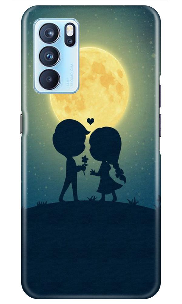 Love Couple Case for Oppo Reno6 Pro 5G  (Design - 109)