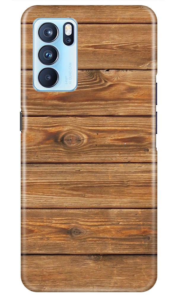 Wooden Look Case for Oppo Reno6 Pro 5G  (Design - 113)