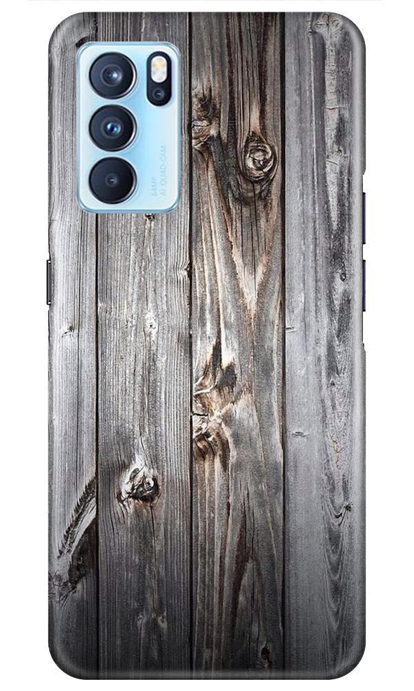 Wooden Look Case for Oppo Reno6 5G  (Design - 114)
