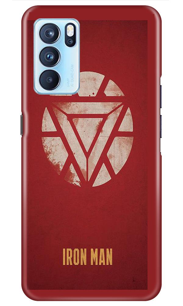 Iron Man Superhero Case for Oppo Reno6 5G  (Design - 115)