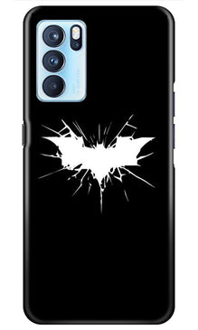 Batman Superhero Mobile Back Case for Oppo Reno6 Pro 5G  (Design - 119)