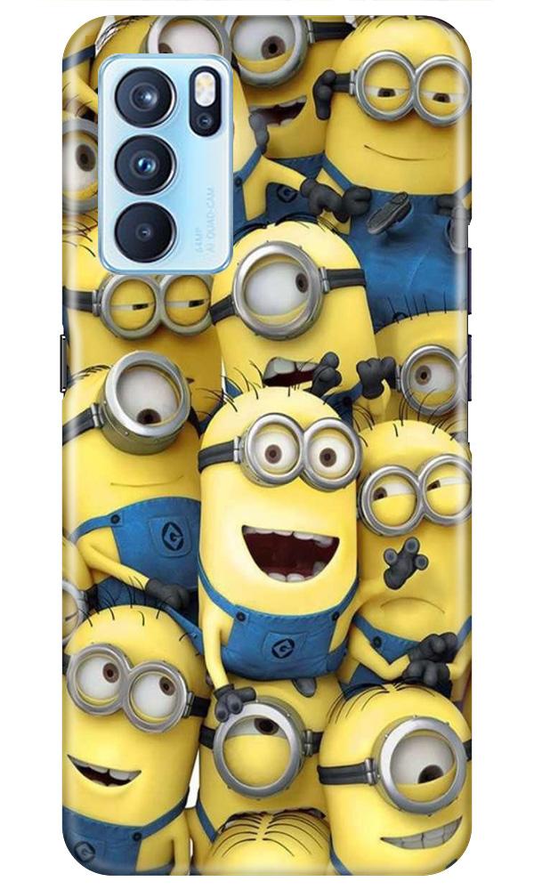 Minions Case for Oppo Reno6 5G  (Design - 127)