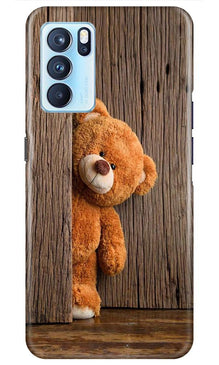 Cute Beer Mobile Back Case for Oppo Reno6 5G  (Design - 129)