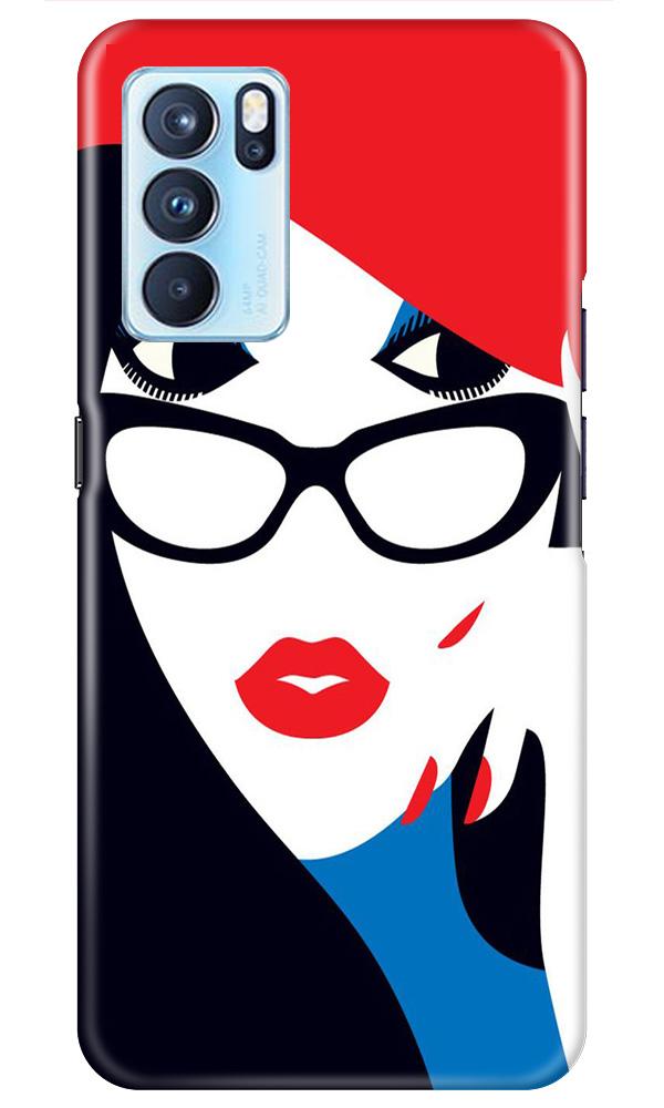 Girlish Case for Oppo Reno6 Pro 5G  (Design - 131)