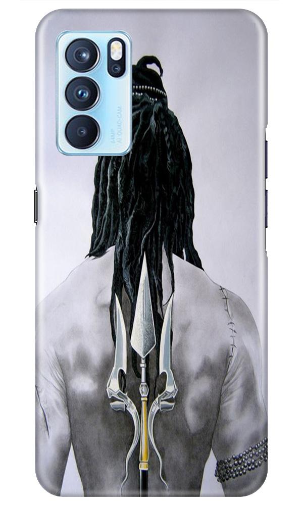 Lord Shiva Case for Oppo Reno6 5G  (Design - 135)