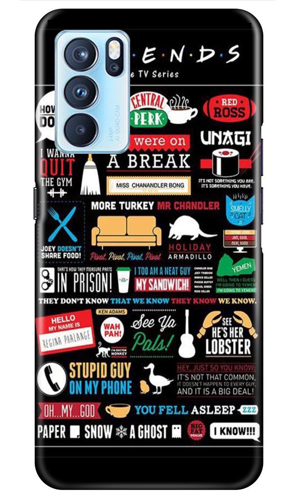 Friends Case for Oppo Reno6 Pro 5G  (Design - 145)