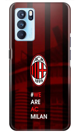AC Milan Case for Oppo Reno6 Pro 5G(Design - 155)