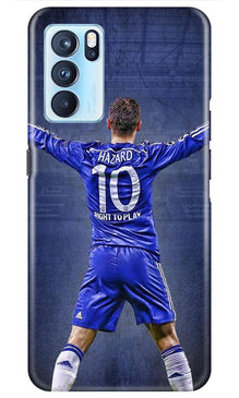 Hazard Mobile Back Case for Oppo Reno6 5G  (Design - 164)