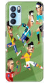 Football Case for Oppo Reno6 Pro 5G  (Design - 166)
