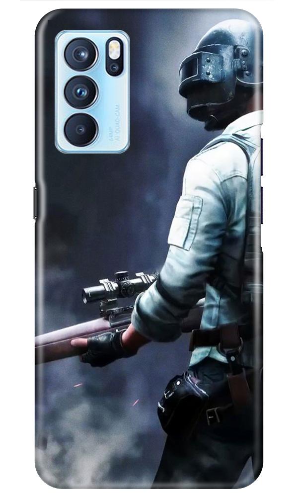 Pubg Case for Oppo Reno6 Pro 5G  (Design - 179)
