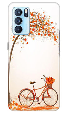 Bicycle Mobile Back Case for Oppo Reno6 Pro 5G (Design - 192)