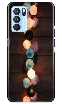 Party Lights Mobile Back Case for Oppo Reno6 Pro 5G (Design - 209)