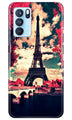 Eiffel Tower Case for Oppo Reno6 Pro 5G (Design No. 212)