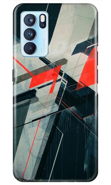 Modern Art Mobile Back Case for Oppo Reno6 Pro 5G (Design - 231)