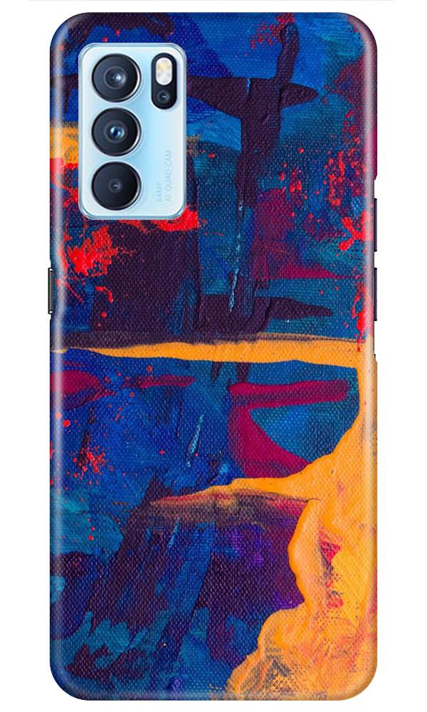 Modern Art Case for Oppo Reno6 5G (Design No. 238)