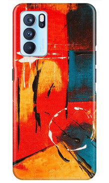 Modern Art Mobile Back Case for Oppo Reno6 Pro 5G (Design - 239)