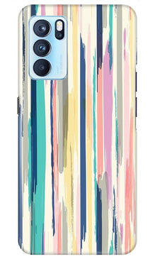 Modern Art Mobile Back Case for Oppo Reno6 5G (Design - 241)
