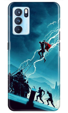 Thor Avengers Mobile Back Case for Oppo Reno6 5G (Design - 243)