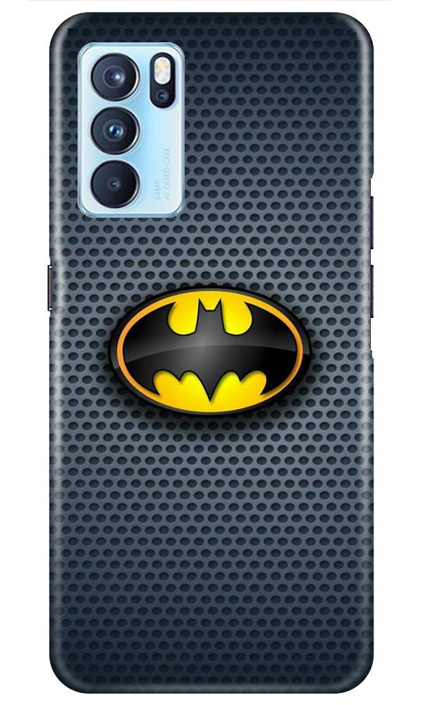 Batman Case for Oppo Reno6 Pro 5G (Design No. 244)